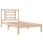vidaXL Estructura de cama madera maciza de pino 90x190 cm vidaXL Estructura de cama madera maciza de pino 90x190 cm