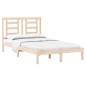 vidaXL Estructura de cama madera maciza 120x190 cm vidaXL Estructura de cama madera maciza 120x190 cm