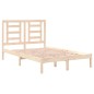 vidaXL Estructura de cama madera maciza 120x190 cm vidaXL Estructura de cama madera maciza 120x190 cm