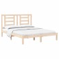 vidaXL Estructura de cama de madera maciza de pino 160x200 cm vidaXL Estructura de cama de madera maciza de pino 160x200 cm