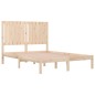 vidaXL Estructura de cama madera maciza de pino 120x200 cm vidaXL Estructura de cama madera maciza de pino 120x200 cm