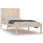vidaXL Estructura de cama de madera maciza de pino 90x200 cm vidaXL Estructura de cama de madera maciza de pino 90x200 cm
