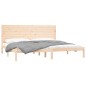 vidaXL Estructura de cama madera maciza 180x200 cm