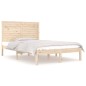 vidaXL Estructura de cama madera maciza 120x190 cm vidaXL Estructura de cama madera maciza 120x190 cm