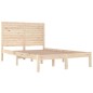 vidaXL Estructura de cama madera maciza 120x190 cm vidaXL Estructura de cama madera maciza 120x190 cm