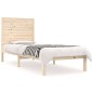 vidaXL Estructura de cama madera maciza 90x190 cm vidaXL Estructura de cama madera maciza 90x190 cm