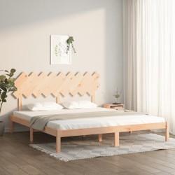 vidaXL Estructura de cama madera maciza Super King 180x200 cm