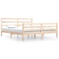 vidaXL Estructura de cama de madera maciza de pino 200x200 cm vidaXL Estructura de cama de madera maciza de pino 200x200 cm