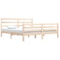 vidaXL Estructura de cama de madera maciza de pino 200x200 cm vidaXL Estructura de cama de madera maciza de pino 200x200 cm