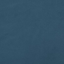 vidaXL Estructura cama con cabecero terciopelo azul oscuro 90x200 cm