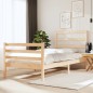 vidaXL Estructura de cama madera maciza de pino 90x190 cm vidaXL Estructura de cama madera maciza de pino 90x190 cm