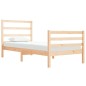 vidaXL Estructura de cama madera maciza de pino 90x190 cm vidaXL Estructura de cama madera maciza de pino 90x190 cm