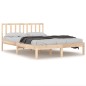 vidaXL Estructura de cama de madera maciza de pino 200x200 cm vidaXL Estructura de cama de madera maciza de pino 200x200 cm