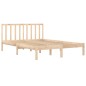 vidaXL Estructura de cama de madera maciza de pino 200x200 cm vidaXL Estructura de cama de madera maciza de pino 200x200 cm