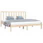 vidaXL Estructura de cama madera maciza de pino 180x200 cm vidaXL Estructura de cama madera maciza de pino 180x200 cm