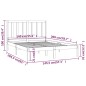 vidaXL Estructura de cama madera maciza de pino marrón miel 140x200 cm vidaXL Estructura de cama madera maciza de pino marrón miel 140x200 cm