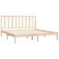 vidaXL Estructura de cama de madera maciza de pino 200x200 cm vidaXL Estructura de cama de madera maciza de pino 200x200 cm