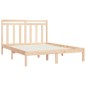 vidaXL Estructura de cama madera maciza 140x200 cm vidaXL Estructura de cama madera maciza 140x200 cm