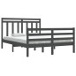 vidaXL Estructura de cama de madera maciza doble 4FT6 135x190 cm vidaXL Estructura de cama de madera maciza doble 4FT6 135x190 cm