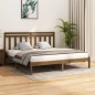 vidaXL Estructura de cama madera maciza de pino marrón miel 200x200 cm vidaXL Estructura de cama madera maciza de pino marrón miel 200x200 cm