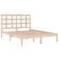 vidaXL Estructura de cama madera maciza 180x200 cm vidaXL Estructura de cama madera maciza 180x200 cm