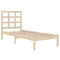 vidaXL Estructura de cama madera maciza 75x190 cm vidaXL Estructura de cama madera maciza 75x190 cm