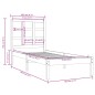 vidaXL Estructura de cama madera maciza 75x190 cm vidaXL Estructura de cama madera maciza 75x190 cm