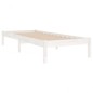 vidaXL Estructura de cama individual madera maciza blanco 90x190 cm vidaXL Estructura de cama individual madera maciza blanco 90x190 cm