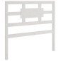vidaXL Estructura de cama individual madera maciza blanco 90x190 cm vidaXL Estructura de cama individual madera maciza blanco 90x190 cm