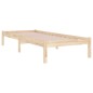 vidaXL Estructura de cama madera maciza 75x190 cm vidaXL Estructura de cama madera maciza 75x190 cm