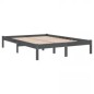 vidaXL Estructura de cama de madera maciza blanca 140x200 cm vidaXL Estructura de cama de madera maciza blanca 140x200 cm