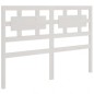 vidaXL Estructura de cama madera maciza King Size blanca 150x200 cm vidaXL Estructura de cama madera maciza King Size blanca 150x200 cm
