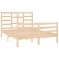vidaXL Estructura de cama madera maciza 120x190 cm vidaXL Estructura de cama madera maciza 120x190 cm