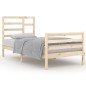 vidaXL Estructura de cama madera maciza 90x200 cm vidaXL Estructura de cama madera maciza 90x200 cm