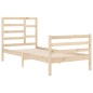 vidaXL Estructura de cama madera maciza 90x200 cm vidaXL Estructura de cama madera maciza 90x200 cm