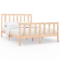 vidaXL Estructura de cama madera maciza de pino 120x200 cm vidaXL Estructura de cama madera maciza de pino 120x200 cm
