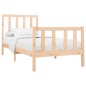 vidaXL Estructura de cama madera maciza de pino 100x200 cm vidaXL Estructura de cama madera maciza de pino 100x200 cm