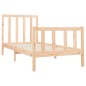 vidaXL Estructura de cama madera maciza de pino 100x200 cm vidaXL Estructura de cama madera maciza de pino 100x200 cm