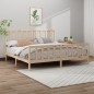 vidaXL Estructura de cama de madera maciza de pino 200x200 cm vidaXL Estructura de cama de madera maciza de pino 200x200 cm
