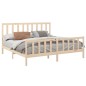 vidaXL Estructura de cama de madera maciza de pino 200x200 cm vidaXL Estructura de cama de madera maciza de pino 200x200 cm