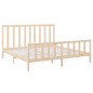 vidaXL Estructura de cama de madera maciza de pino 200x200 cm vidaXL Estructura de cama de madera maciza de pino 200x200 cm