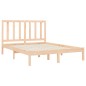 vidaXL Estructura de cama de madera maciza de pino 120x200 cm