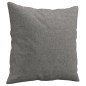vidaXL Cojines decorativos 2 uds tela gris oscuro 40x40 cm vidaXL Cojines decorativos 2 uds tela gris oscuro 40x40 cm