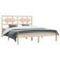 vidaXL Estructura de cama de madera maciza de pino 200x200 cm vidaXL Estructura de cama de madera maciza de pino 200x200 cm