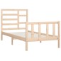 vidaXL Estructura de cama madera maciza de pino 90x200 cm vidaXL Estructura de cama madera maciza de pino 90x200 cm