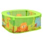 vidaXL Piscina de bolas para niños con 300 bolas 75x75x32 cm