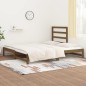vidaXL Sofá cama extraíble madera maciza de pino marrón 2x(90x200) cm vidaXL Sofá cama extraíble madera maciza de pino marrón 2x(90x200) cm