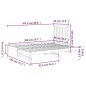 vidaXL Sofá cama extraíble madera maciza de pino blanco 2x(90x200) cm vidaXL Sofá cama extraíble madera maciza de pino blanco 2x(90x200) cm