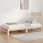 vidaXL Sofá cama extraíble madera maciza de pino 2x(90x200) cm vidaXL Sofá cama extraíble madera maciza de pino 2x(90x200) cm