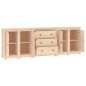vidaXL Aparador de madera maciza de pino 230x35x80 cm vidaXL Aparador de madera maciza de pino 230x35x80 cm